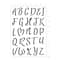 2" Brush Alphabet Stencils by Craft Smart®